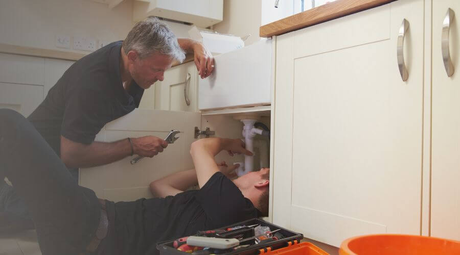 Professional burst pipe repair services in Barling, AR